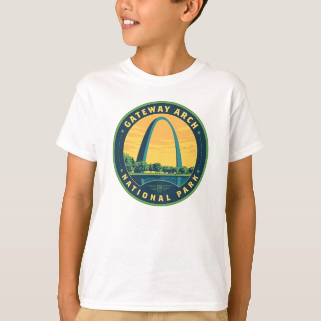 Camiseta Gateway Arch National Park (Frente)