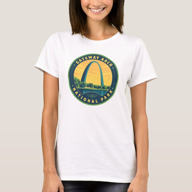 Camiseta Gateway Arch National Park (Frente)
