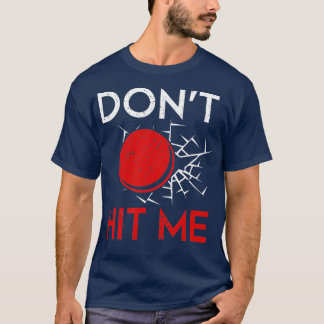 Camiseta Gatilho Engraçado Jogador de Dodgeball Não Bateu n