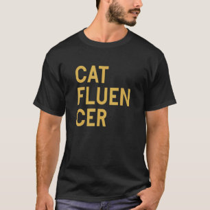 Camiseta Gatinfluenciador Gato Influenciador Redes Sociais