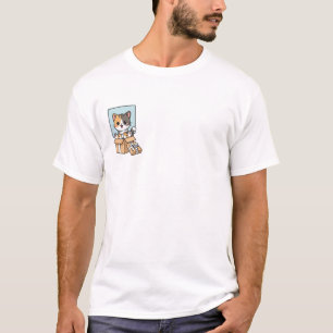 Camiseta Gatinha Caixa Surpresa