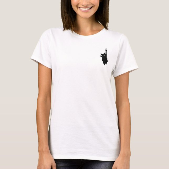 Camiseta Gatinha de Garra  (Frente)