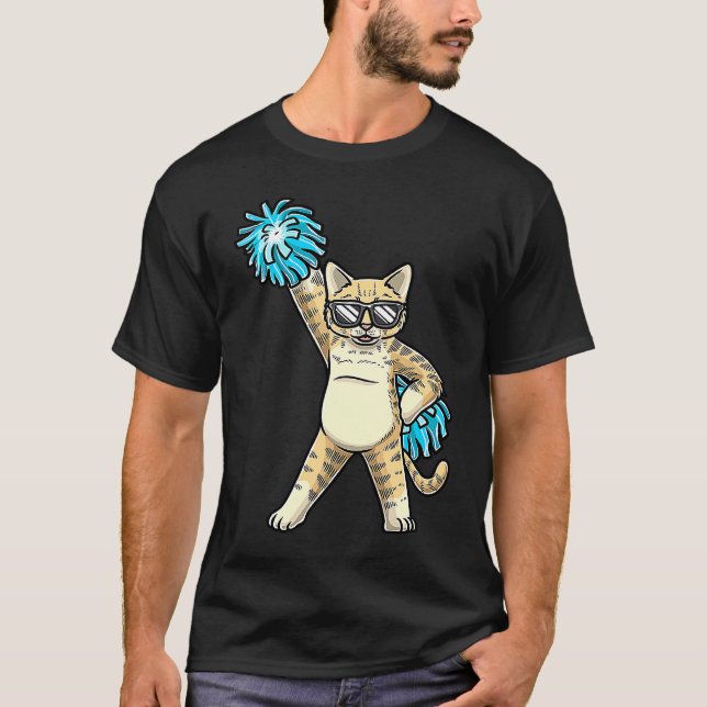 Camiseta Gatinha de Torcida Uniformizada Líder de Torcida (Frente)