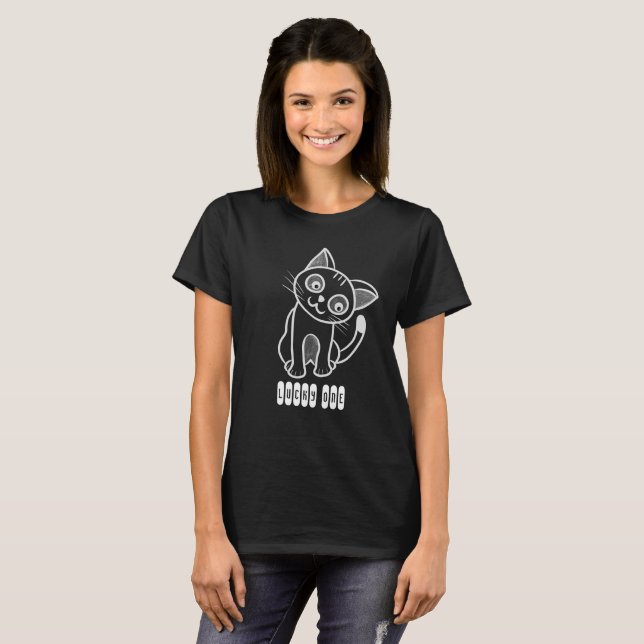 Camiseta Gatinho (Frente Completa)