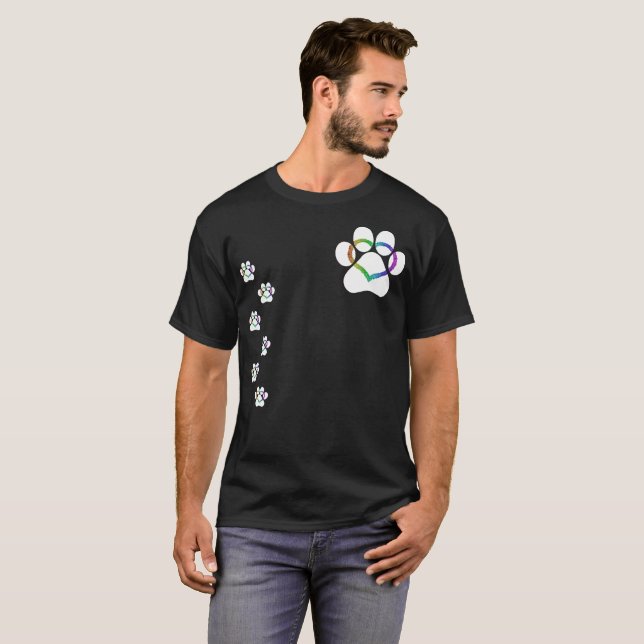 Camiseta GATINHO AMOR Branco (Frente Completa)