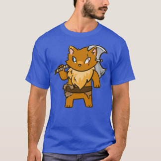 Camiseta Gatinho bárbaro Classic TSirt
