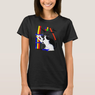 Camiseta Gatinho bobo meme engraçado de gato