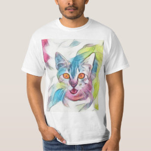 Camiseta Gatinho bonito