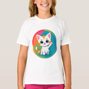 Camiseta Gatinho Brincalhão