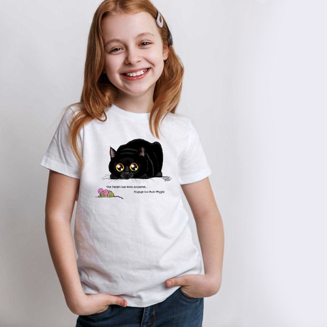 Camiseta Gatinho Bumbum traçado (Criador carregado)