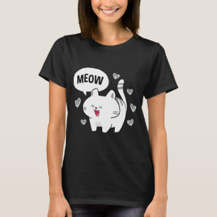 Camiseta Gatinho com raiva
