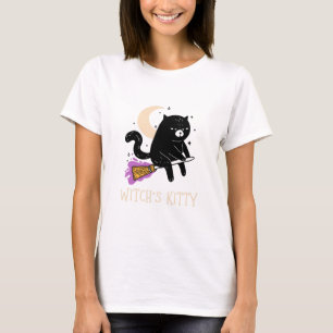 Camiseta Gatinho da bruxa