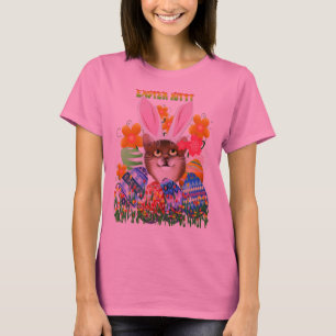 CAMISETA GATINHO DA PÁSCOA