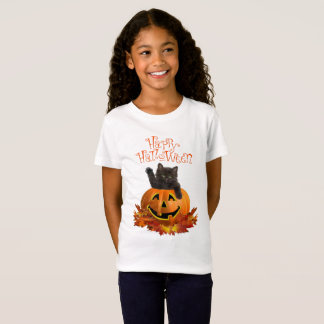 Camiseta Gatinho de Abóbora
