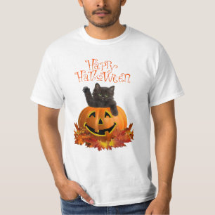 Camiseta Gatinho de Abóbora