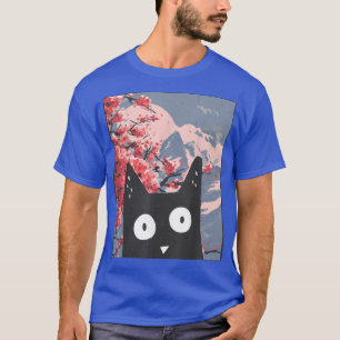 Camiseta Gatinho de anime bonito Neko Japão Manga Harajuku 