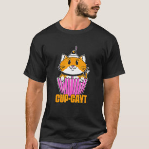 Camiseta Gatinho de Assar de pastelaria de bolos de cozinha