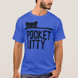 Camiseta Gatinho de bolso minimalista por Tobe Fonseca