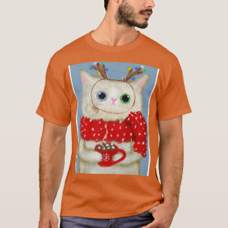 Camiseta Gatinho de cacau quente
