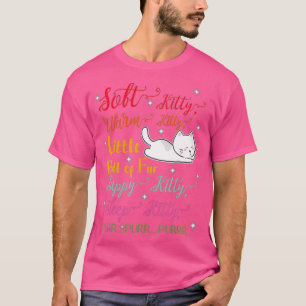 Camiseta Gatinho De Calor De Gatinho Suave Pequena Bola De