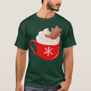 Camiseta Gatinho De Chocolate Quente E Gingerpão