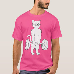 Camiseta Gatinho De Elevação De Gato, Elevação De Peso