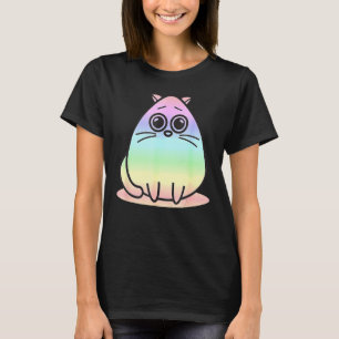 Camiseta Gatinho De Gato Bonito Para Mulheres Meninas