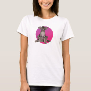 Camiseta Gatinho de Grandes Orelhas