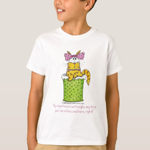 Camiseta Gatinho de lixo Dacil