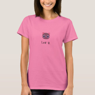 Camiseta Gatinho de LUV U.