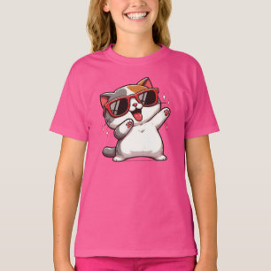 Camiseta Gatinho de Óculos de Sol Pumped Up!