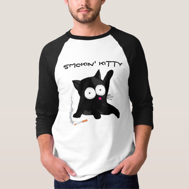 Camiseta Gatinho de Smokin (Frente)