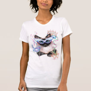 Camiseta Gatinho do carnaval