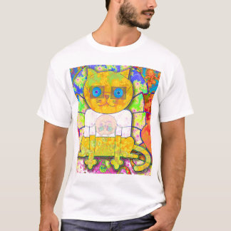 Camiseta Gatinho do espaço!