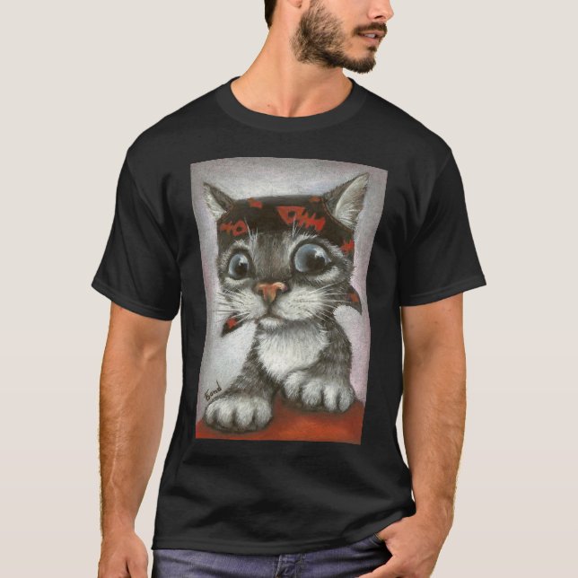 Camiseta Gatinho do pirata (Frente)