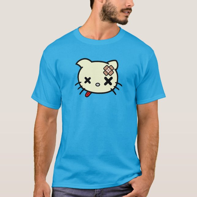 Camiseta Gatinho doente (Frente)