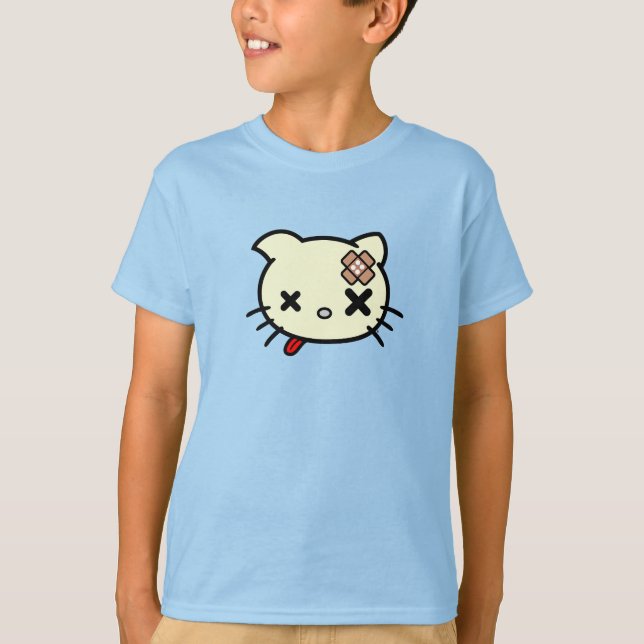 Camiseta Gatinho doente (Frente)