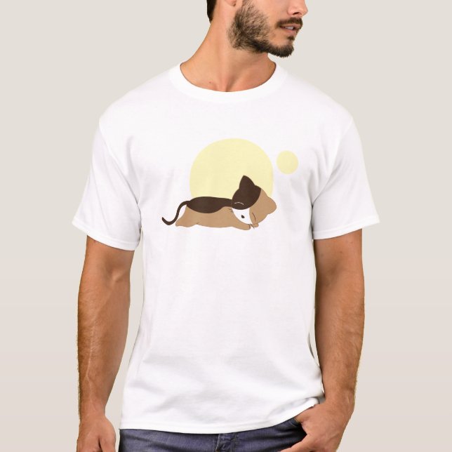 Camiseta Gatinho Dormindo (Frente)