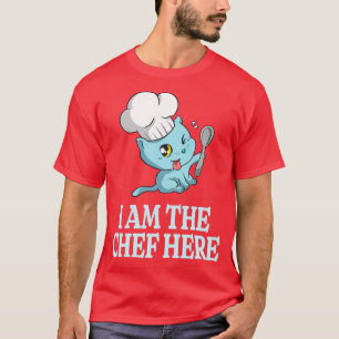 Camiseta Gatinho Engraçado Cook Gato Cozinhar 1