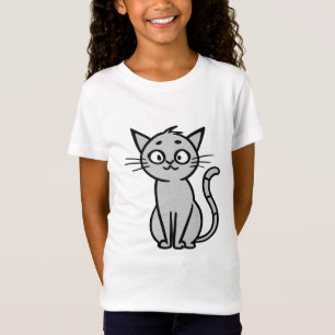 Camiseta Gatinho engraçado e fofo