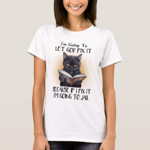 CAMISETA GATINHO ENGRAÇADO E FOFO COM DITADO SARCASTICO