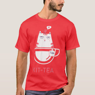 Camiseta Gatinho Engraçado Gatinho Gato Kitti