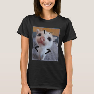 Camiseta Gatinho Engraçado Gato Furioso Fresco Gatinho Fres