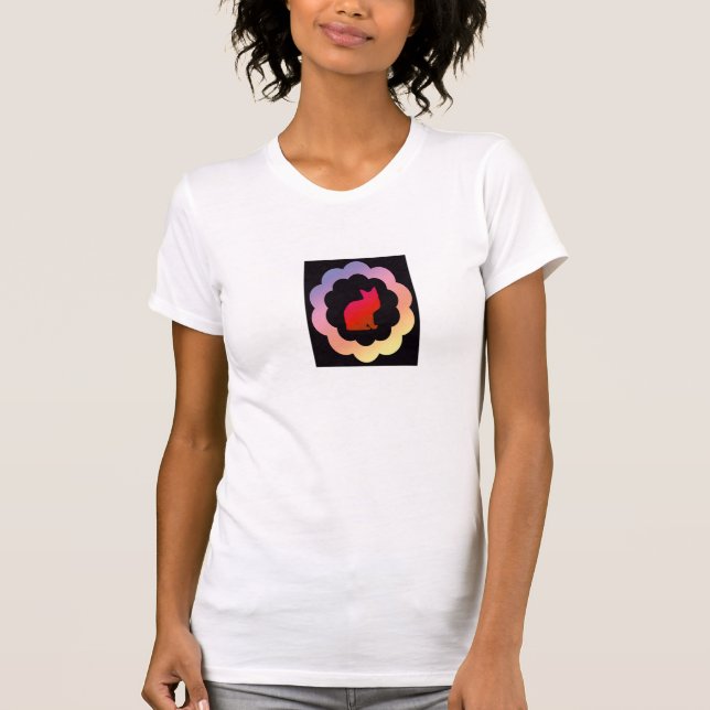 Camiseta Gatinho escalado - (Frente)