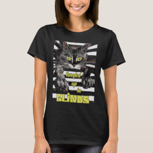 Camiseta Gatinho Explorador de Persianas