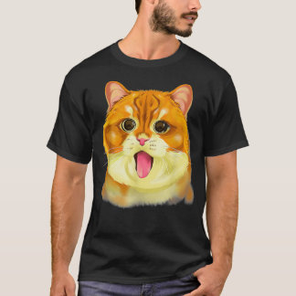 Camiseta Gatinho Face Feliz Meowentine é um Namorados Engra