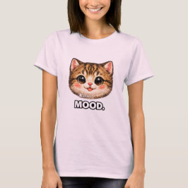CAMISETA GATINHO FOFO COM HUMOR 