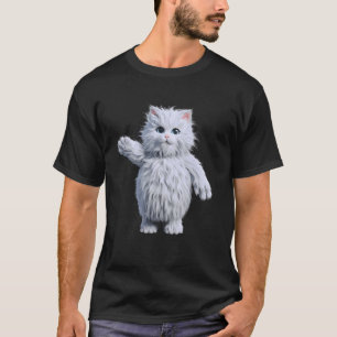 Camiseta Gatinho Fofo Gato Pet Amante de Animais Fofinho Br