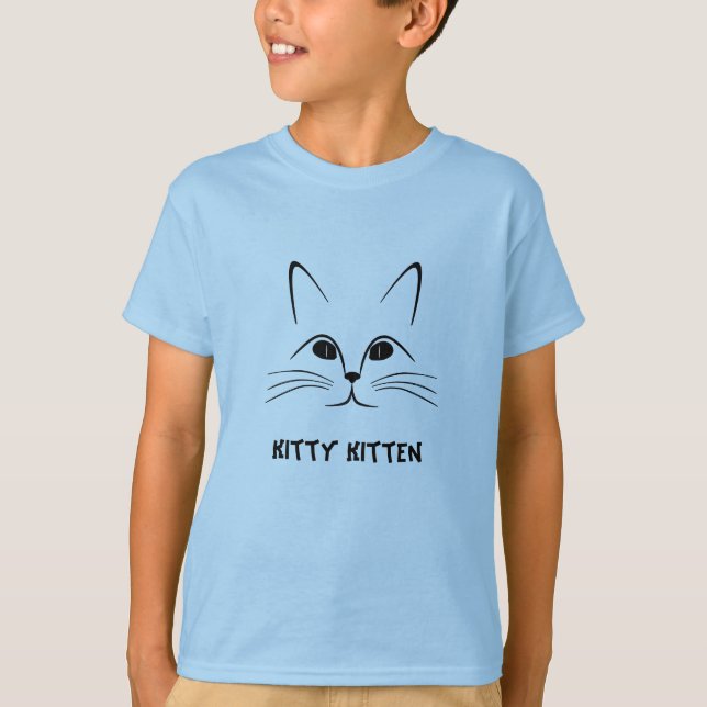 Camiseta gatinho gatinho (Frente)