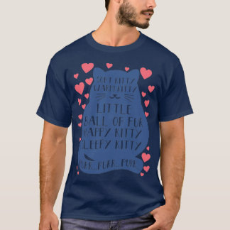 Camiseta Gatinho Gatinho Gatinho Gatinho Mãe Pai Gatinho Mú